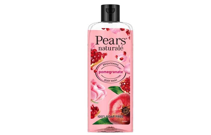 Pearce Natural Whitening Pomegranate Body Wash