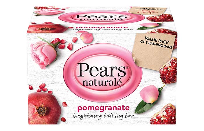 Pierce Natural Pomegranate Brightening Bathing Soap Bar