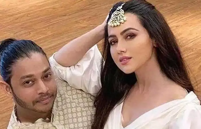 Sana Khan and Melvin Louis