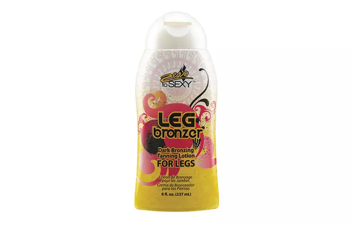 Zero To Sexy Leg Bronzer Dark Tanning Lotion
