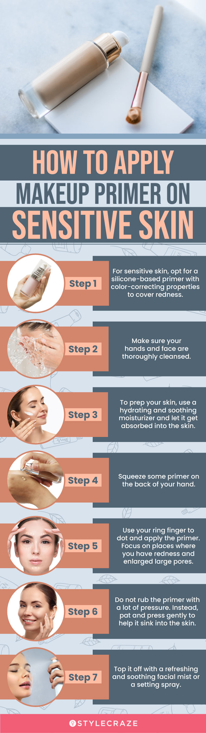 How To Apply Makeup Primer On Sensitive Skin