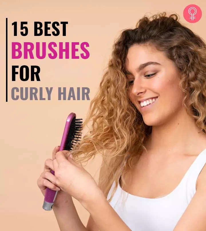 Tame your curly hair with effective brushes to preserve bouncy and voluminous curls.