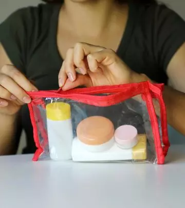 15 Best Clear Travel Makeup Bags That Are All TSA