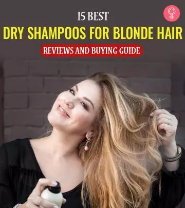 15 Best Dry Shampoos For Blonde Hair (2024) + Buying Guide (Expert Picks)
