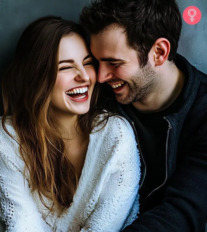 Laughing couple