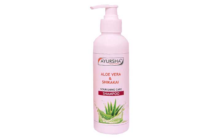 Ayursha Herbal Aloe vera Shikakai Shampoo