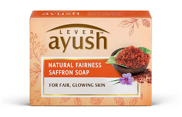  Ayush Natural Fairness Saffron Soap
