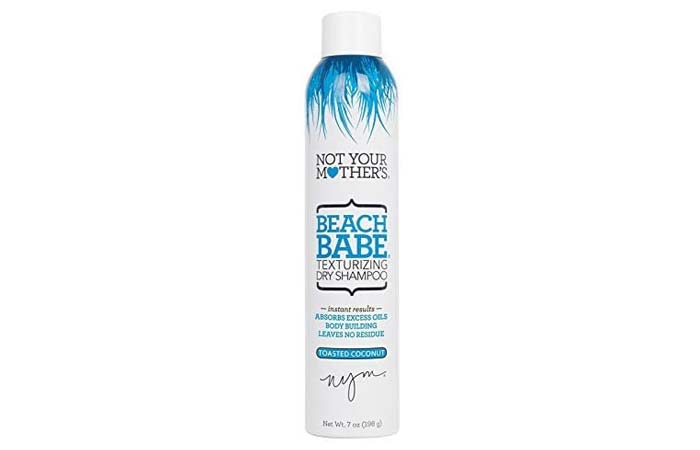 Best Drugstore Dry Shampoo Not Your Mothers Beach Babe Texturizing Dry Shampoo