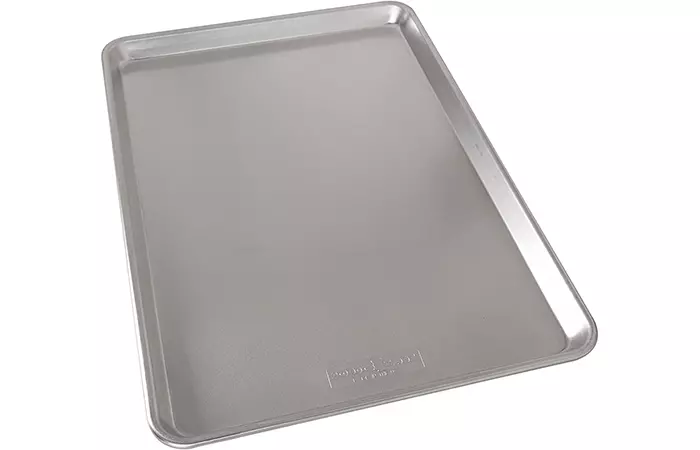 Best Overall Baking Sheet Nordic Ware Natural Aluminum Commercial Baker's Big Sheet