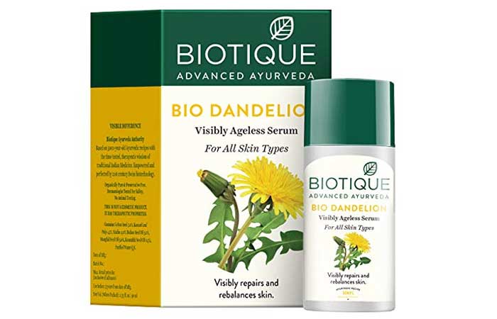 Biotech Bio Dandelion Visually Ageless Serum