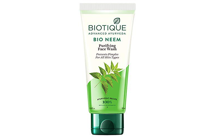 Biotic Advanced Ayurveda Bio Neem Purifying Face Wash