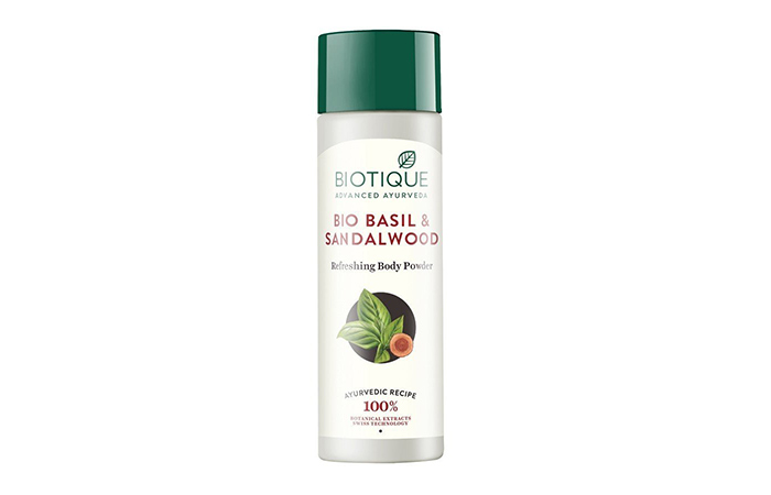  Biotic Bio Basil and Sandalwood Refreshing Body Powder