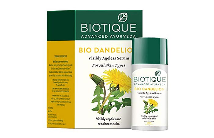  Biotic Bio Dandelion Visually Ageless Serum