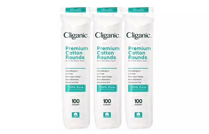 Cliganic Premium Cotton Rounds