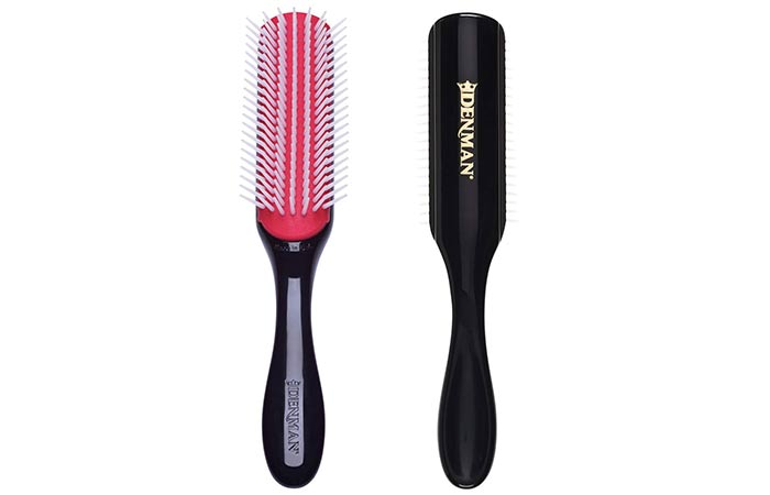 Denman Medium Hair Styling Brush, 7 Row
