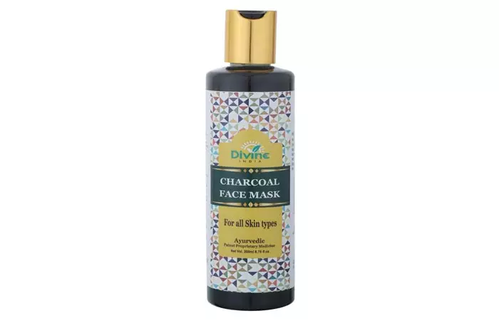 Divine India Charcoal Face Mask