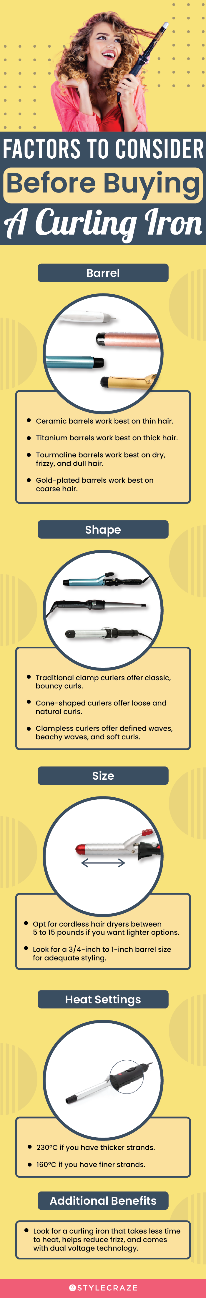 Factors To Consider Before Buying Curling Iron