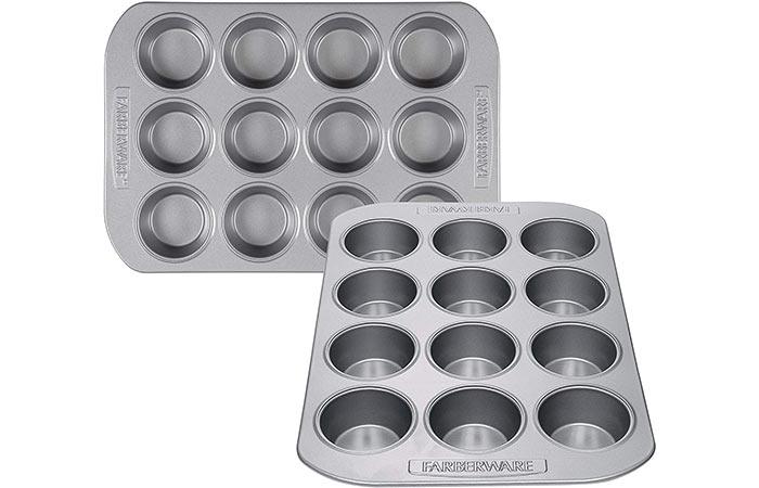 Farberware 47742 Non-Stick 12-Cup Muffin Tin