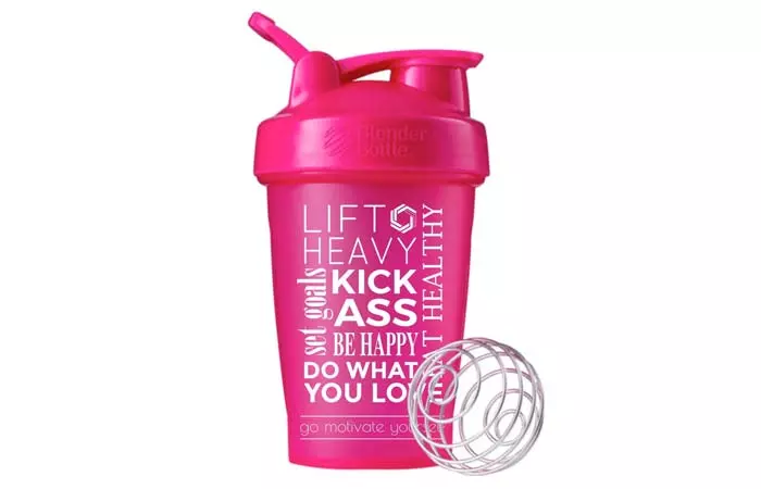 GOMOYO Motivational Quote Blender Bottle