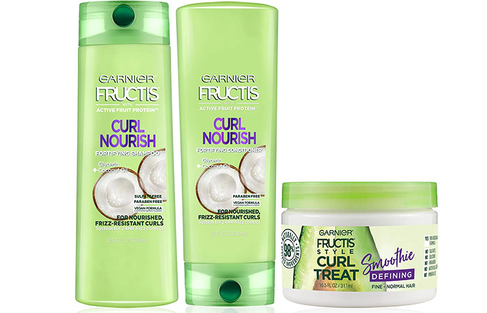 Garnier Fructis Curl Nourish Hair Care System