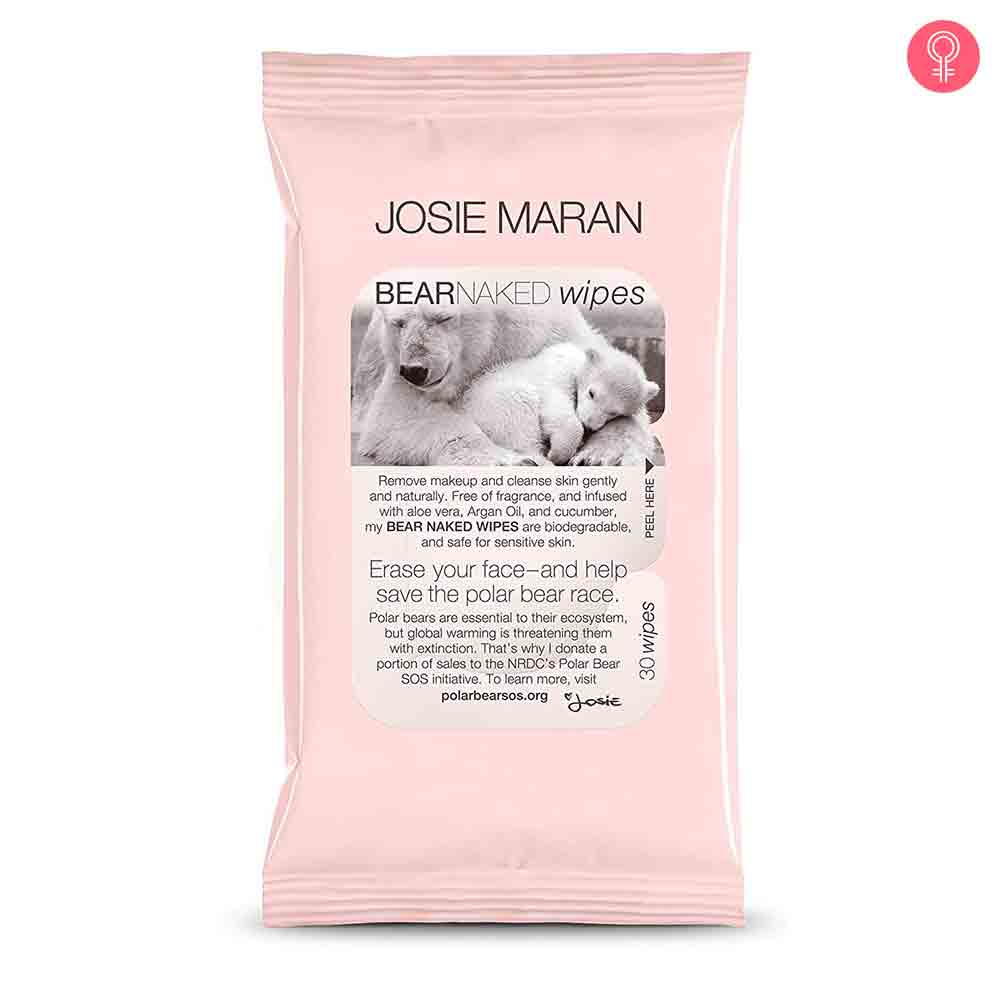 Josie Maran Cosmetics Bear Naked Wipes