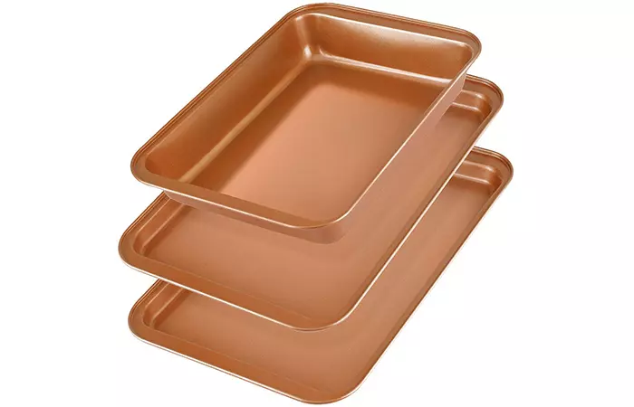 KeShi Non-Stick Baking Sheet Trays