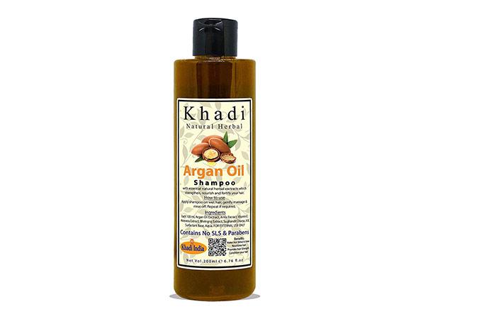  Khadi Natural Herbal Moroccan Argon Hair Shampoo