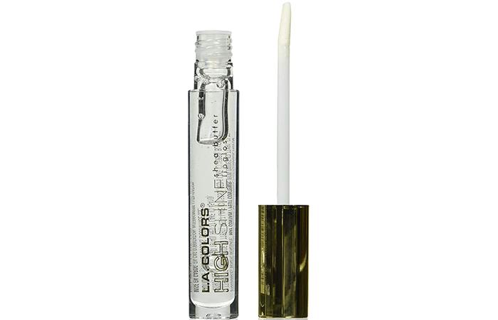 L.A. Colors High Shine Lip Gloss au Beurre de Karité -Clear