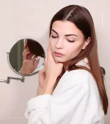 Lighted Wall-Mounted Makeup