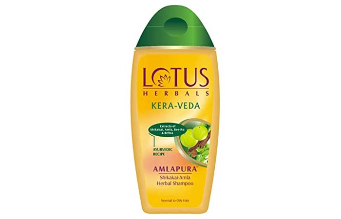 Lotus Herbal Amalapura Shikakai Amla Herbal Shampoo-1
