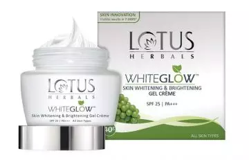 Lotus Herbals Whiteglow Skin Whitening Brightening Gel Cream
