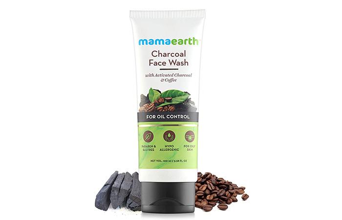 Mamaarth Charcoal Natural Face Wash for Oil Control and Pollution Defense
