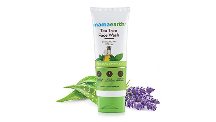 Mamaarth Tea Tree Natural Face Wash 