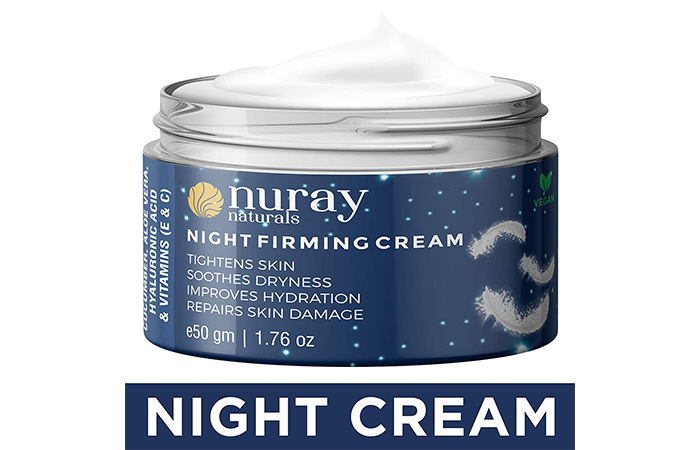 Nuree Naturals Vegan Night Cream