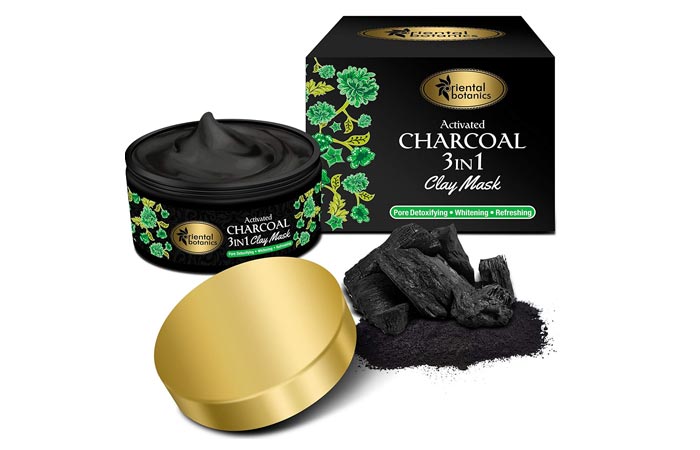 Oriental Botanics Activated Charcoal 3 in 1 Clay Mask