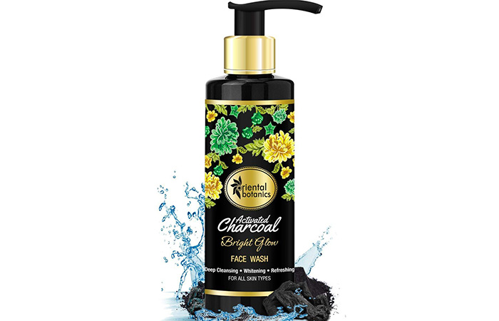 Oriental Botanics Activated Charcoal Bright Glow Face Wash