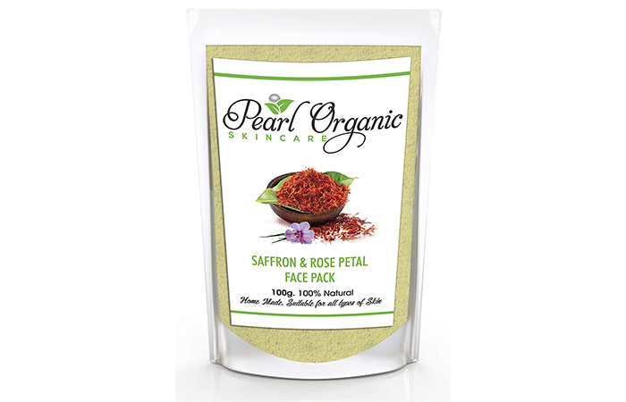 Pearl Organic Skincare Saffron Rose Petal Face