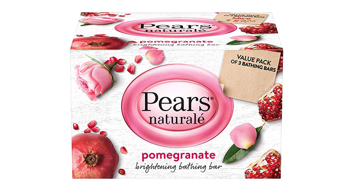 Pears Naturalé Pomegranate Brightening Bathing Soap Bar