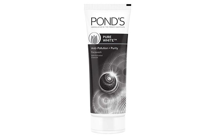 Ponds Pure White Anti Pollution with Activated Charcoal Face Wash