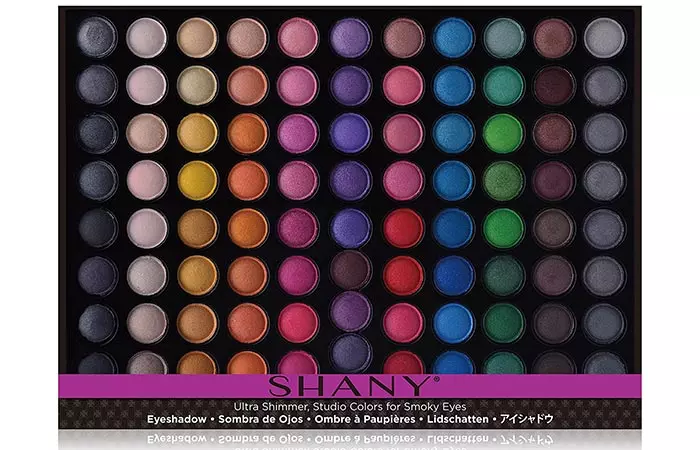 SHANY Eyeshadow Palette Ultra Shimmer Studio Colors For Smokey Eyes