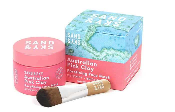  Sand & Sky Australian Pink Clay Porfining Face Mask