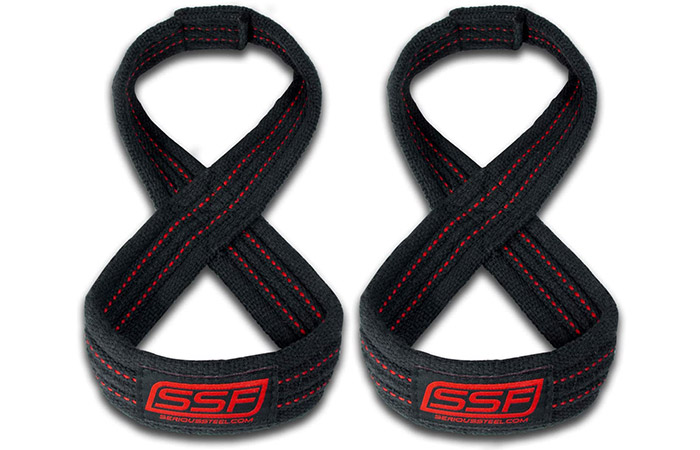 Serious Steel Fitness Figure 8 Straps – Best For Deadlifts