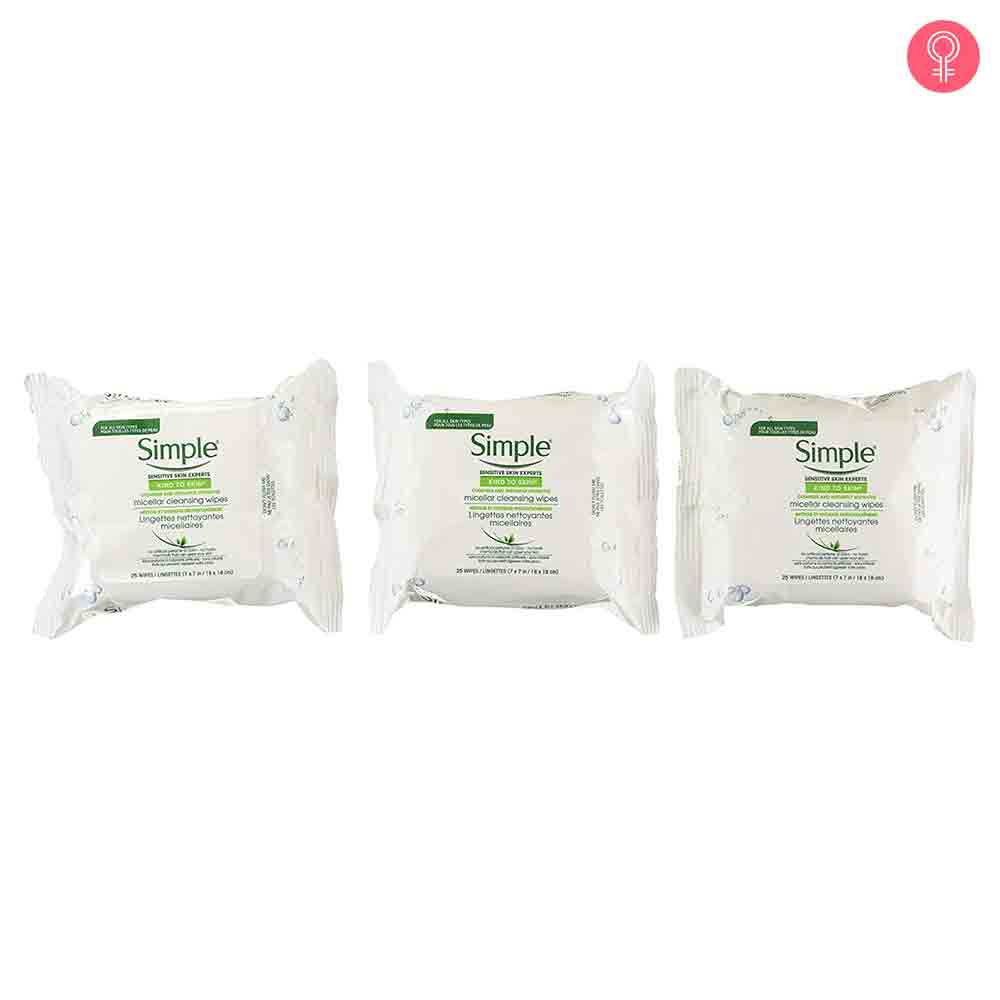 Simple Kind to Skin Micellar Makeup Remover Wipes