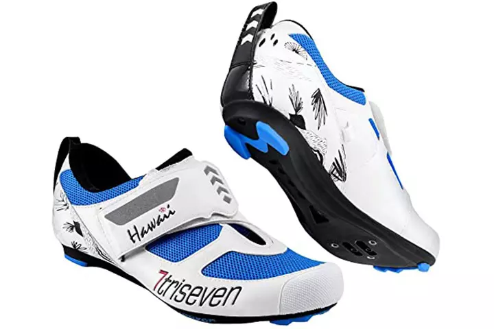 TriSeven Premium Nylon Triathlon Cycling Shoes