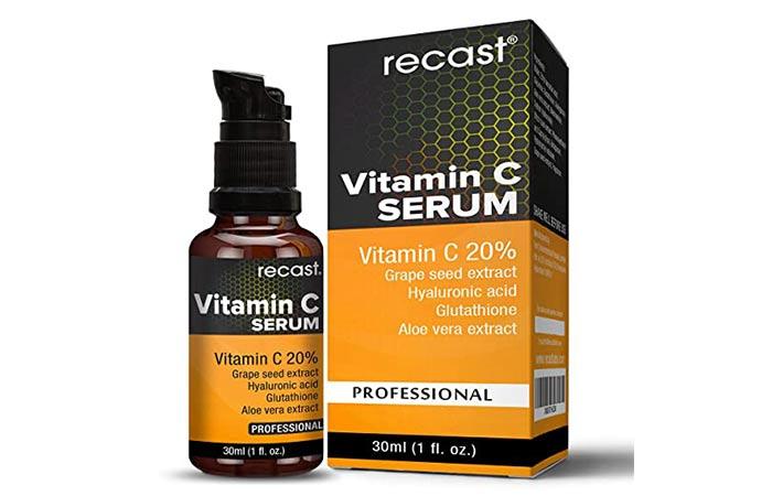  Vitamin C serum hyaluronic acid and glutathione for face from rest