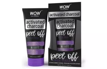 Wao Skin Science Activated Charcoal Peel Of Face Mask