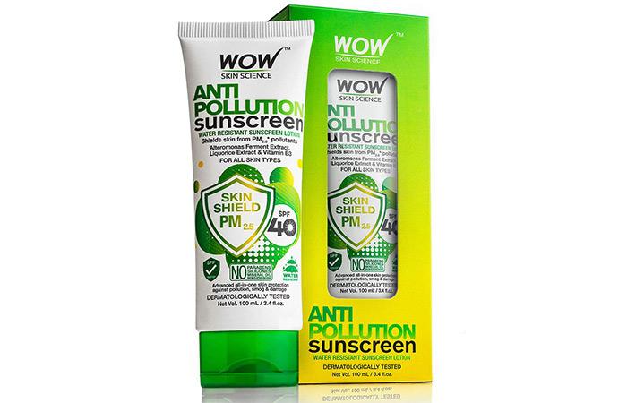 Wao Skin Science Anti-Pollution Sunscreen