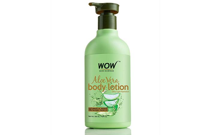 Wao aloe vera body lotion