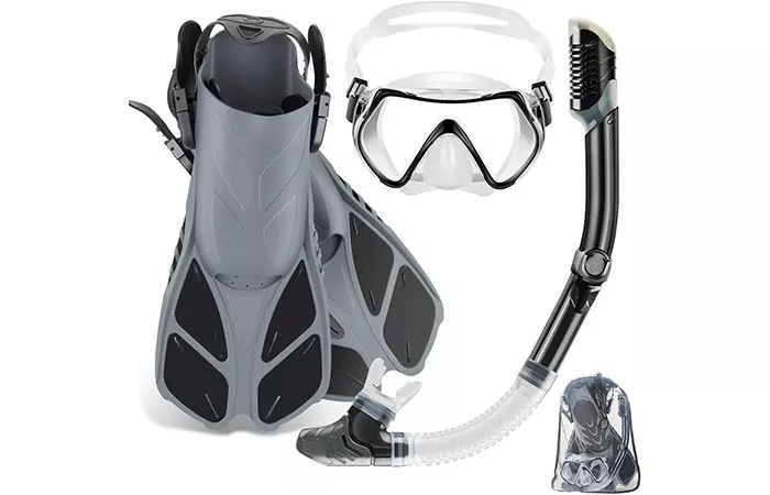 ZEEPORTE Mask Fin Snorkel Set