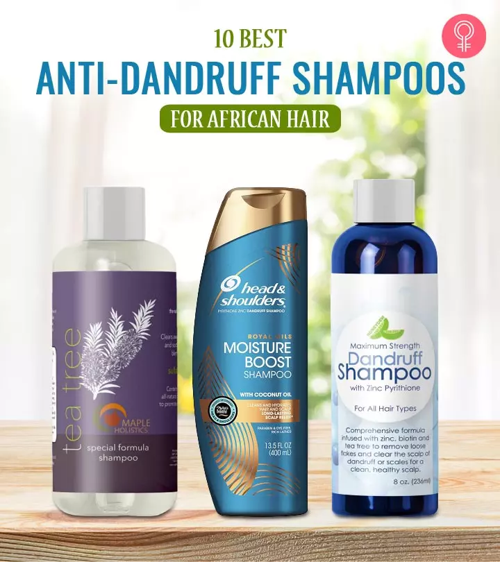 Treat dandruff with these shampoos designed especially for coarse and coily 4C hair.